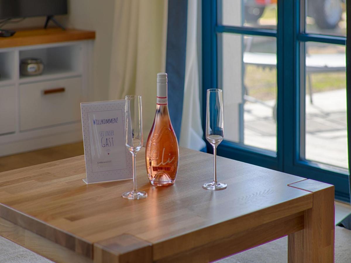 Reetland Am Meer - Premium Reetdachvilla Mit 3 Schlafzimmern, Sauna Und Kamin F23 Дранске Екстериор снимка
